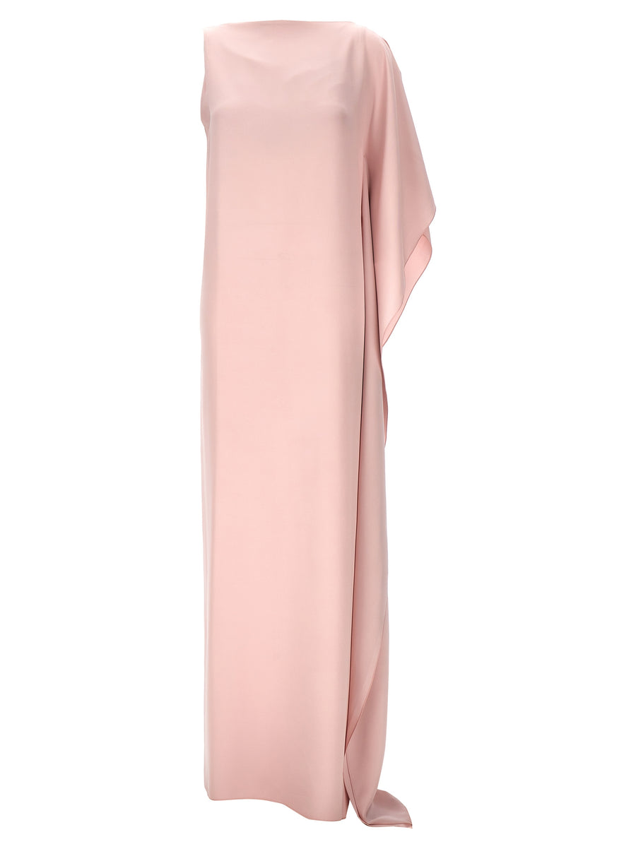 Max Mara Bora Dress One Shoulder Pink Silk Gown Luxurious Evening Wear For Women
