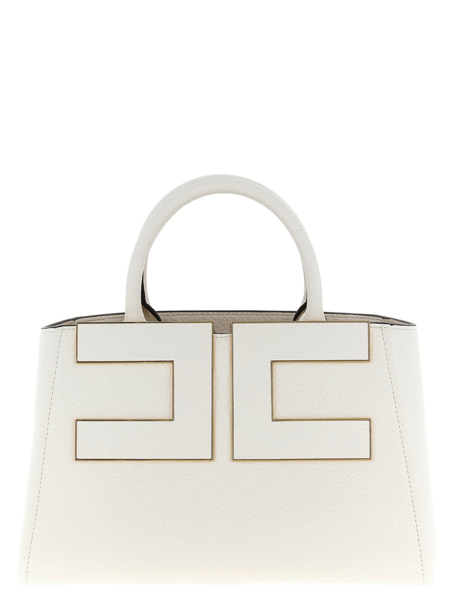 Elisabetta Franchi Maxi Logo Shopping Bag