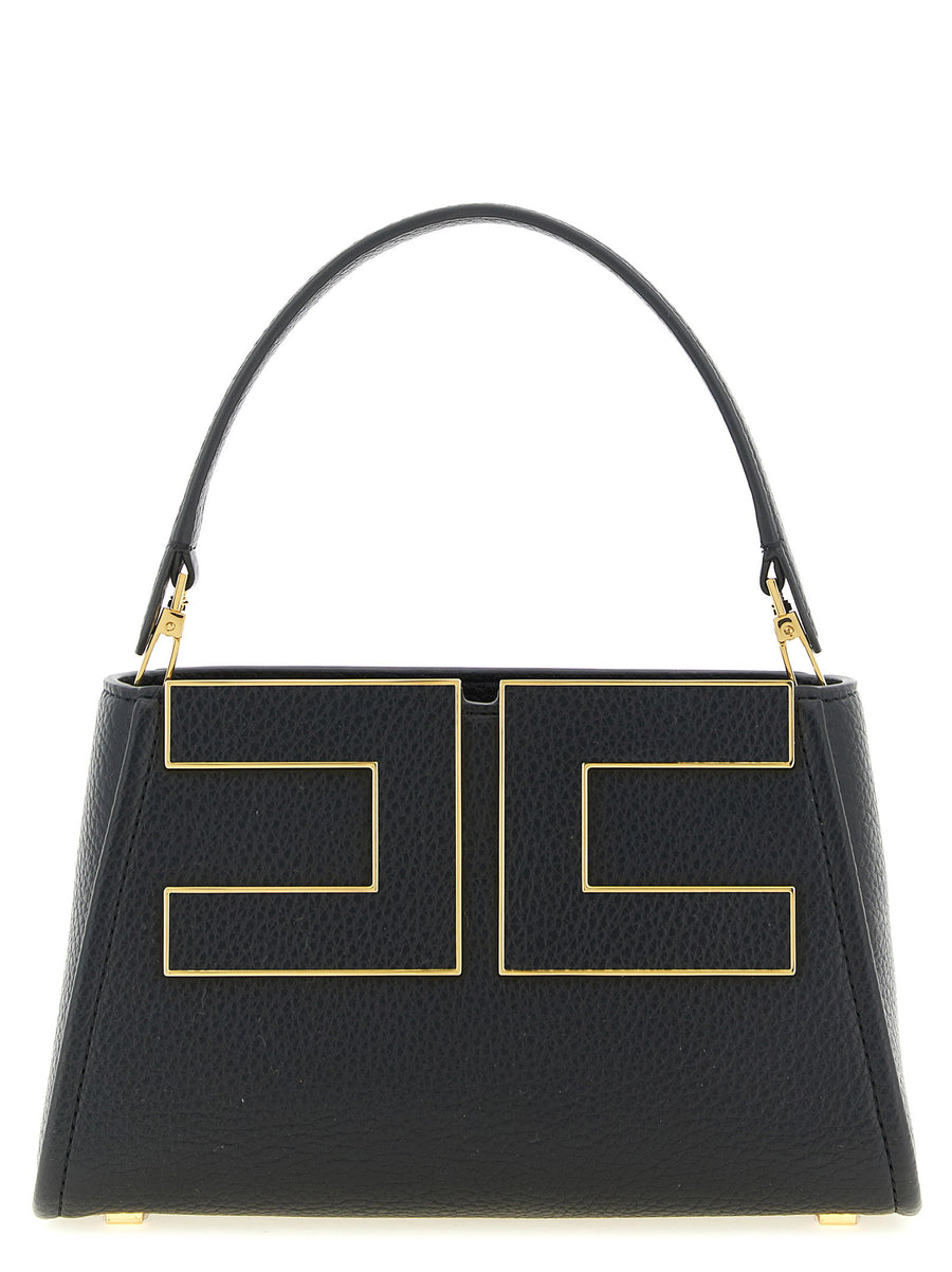 Elisabetta Franchi Maxi Logo Handbag