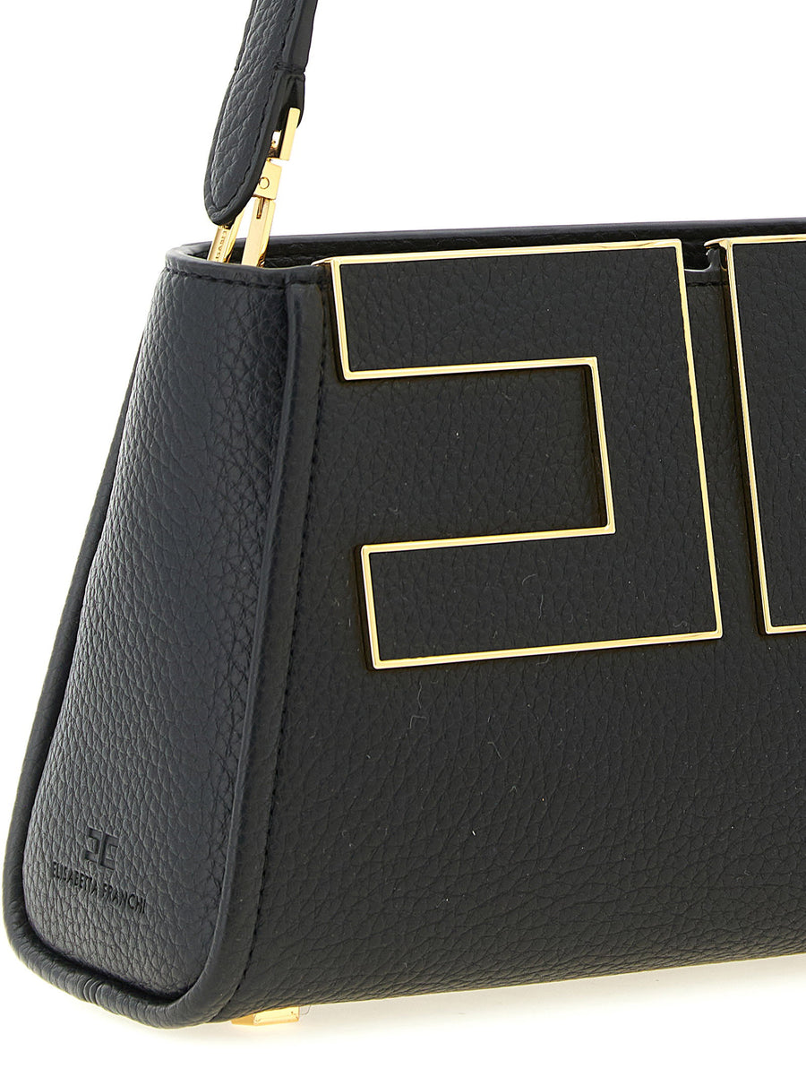 Elisabetta Franchi Maxi Logo Handbag