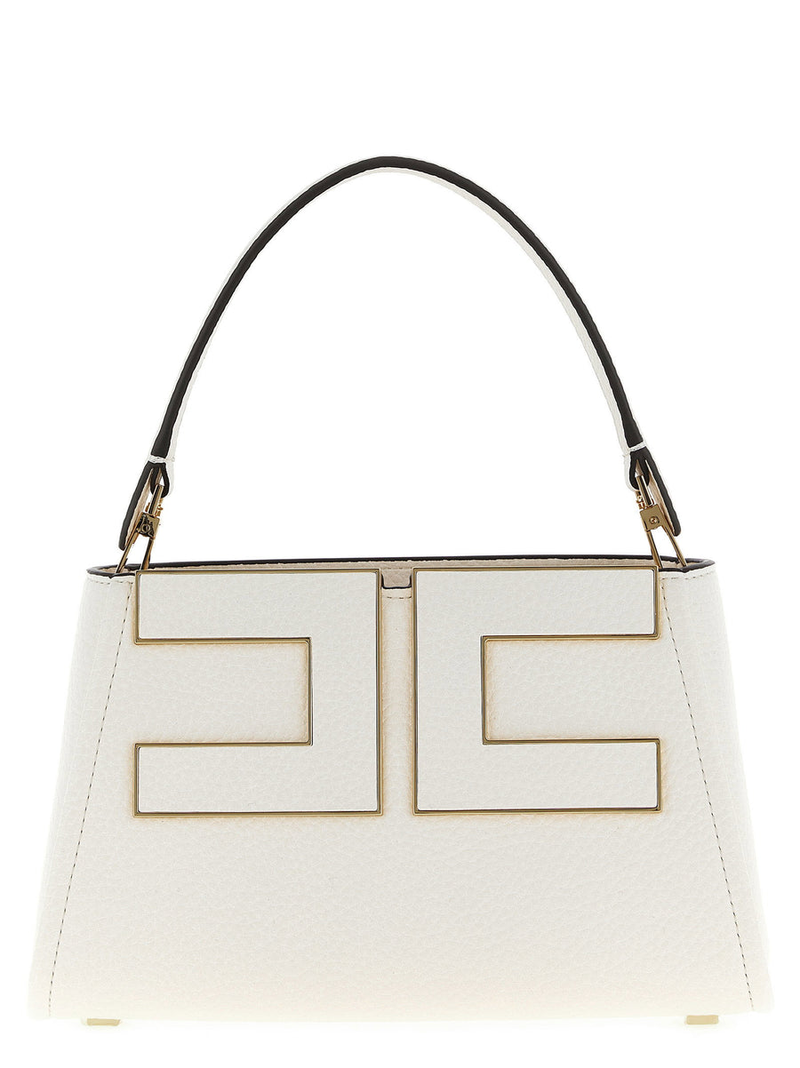 Elisabetta Franchi Maxi Logo Handbag