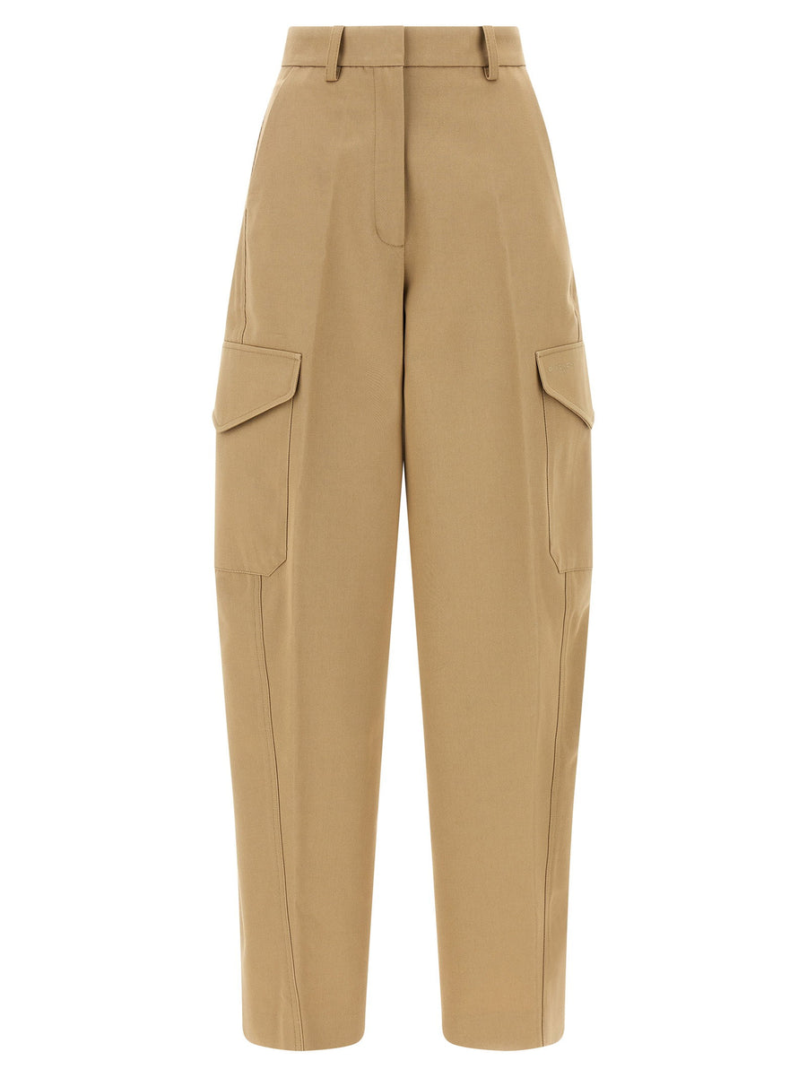 Givenchy Cocoon Pants For Women Luxury Cotton Wool Blend With Structured Silhouette And Pockets