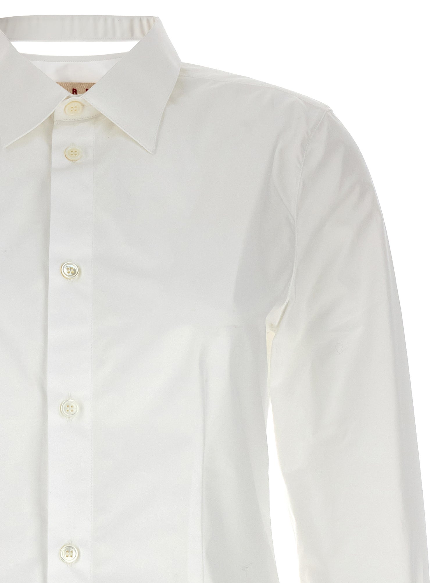 Marni Cut-out Collar Shirt