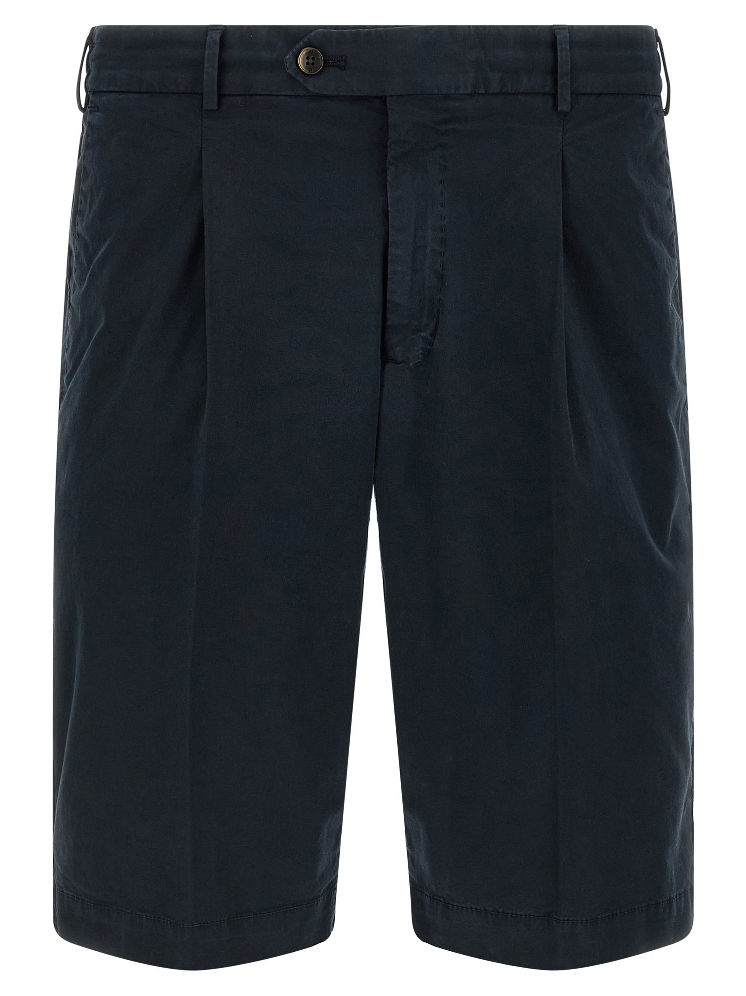 Pt Torino Stretch Cotton Bermuda Shorts