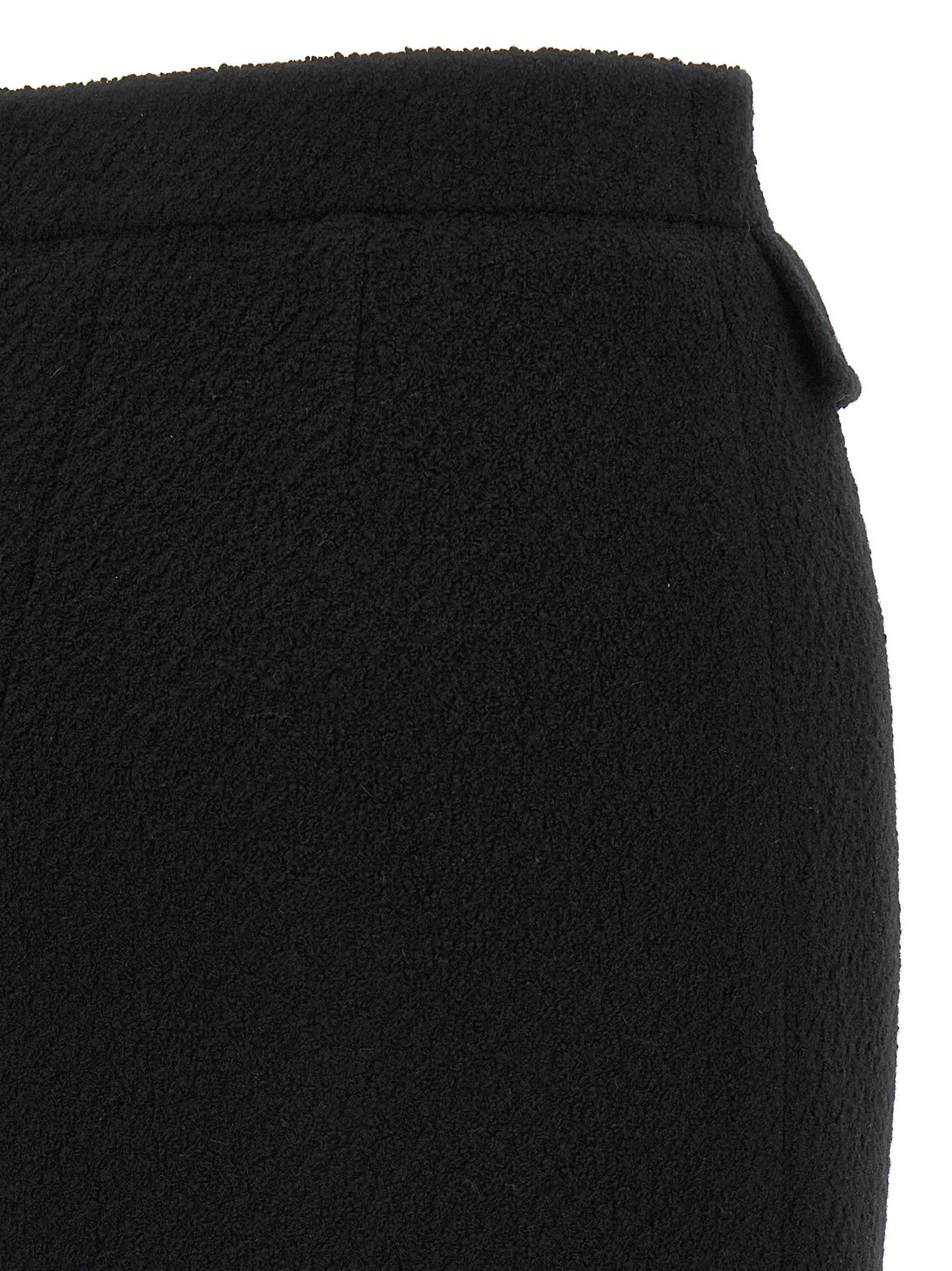 Chloé Bouclé Wool Skirt