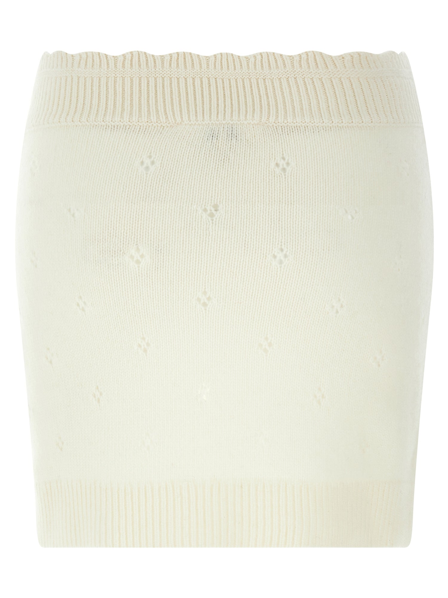 Chloé Jacquard Logo Skirt