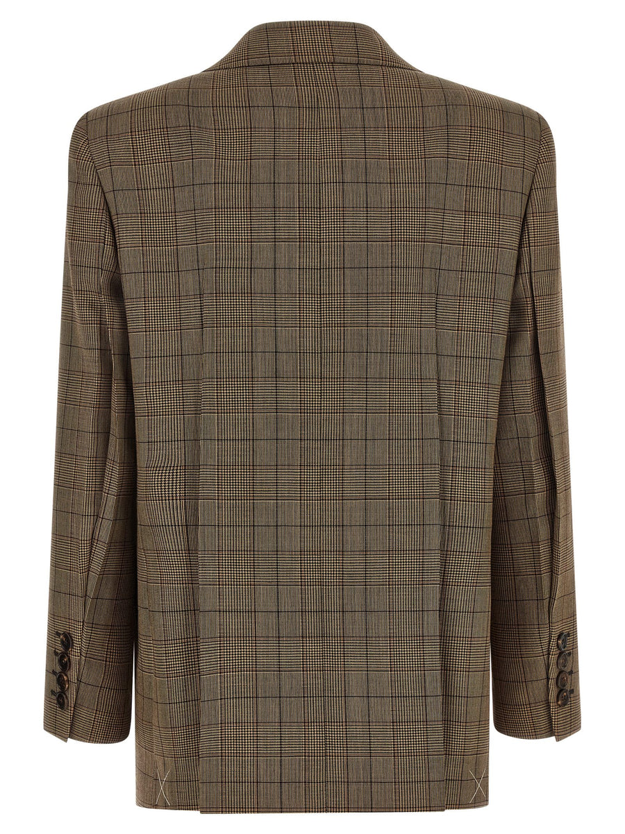 Chloé Check Double-breasted Blazer