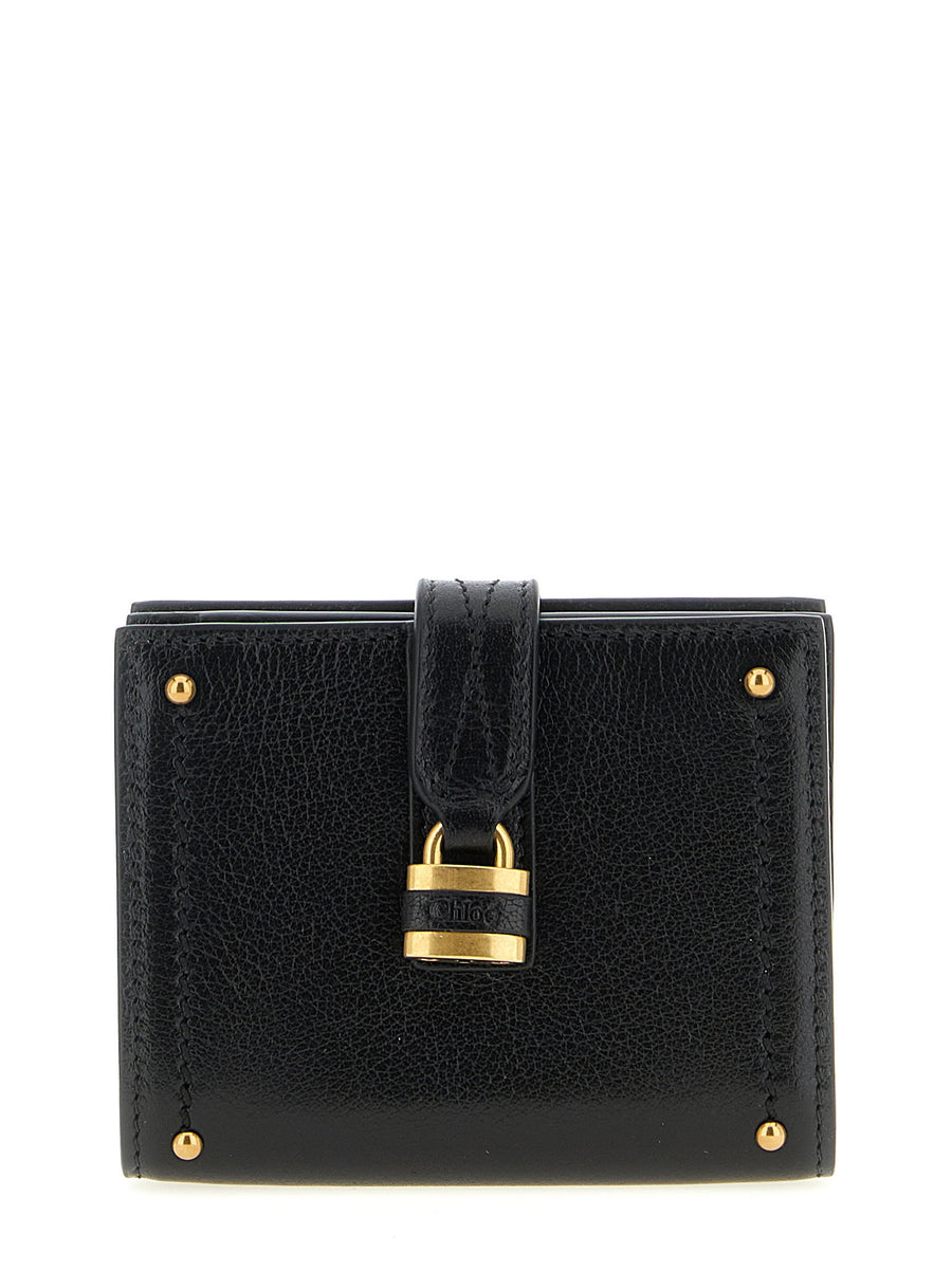 Chloé Paddington Wallet Luxury Compact Buffalo Leather For Women With Secure Organization