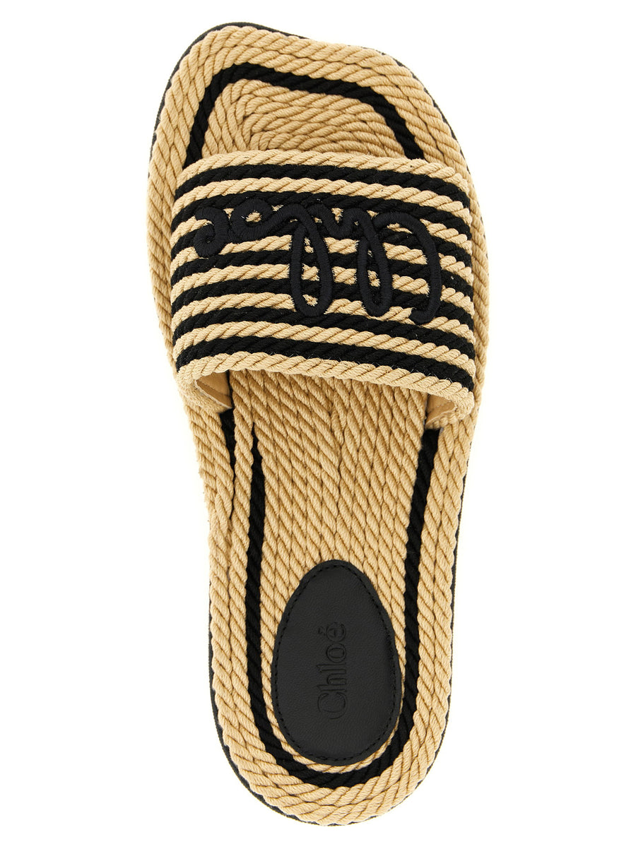 Chloé Sand Sabots Handwoven Rope Sandals for Women Luxury Comfort EVA Sole Artisanal Craft