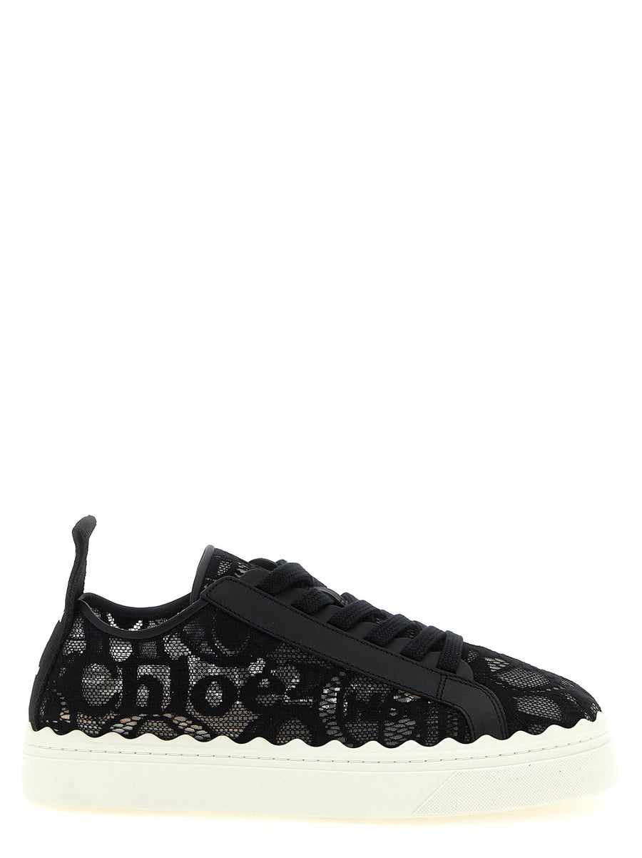 Chloé Lauren Lace Sneakers