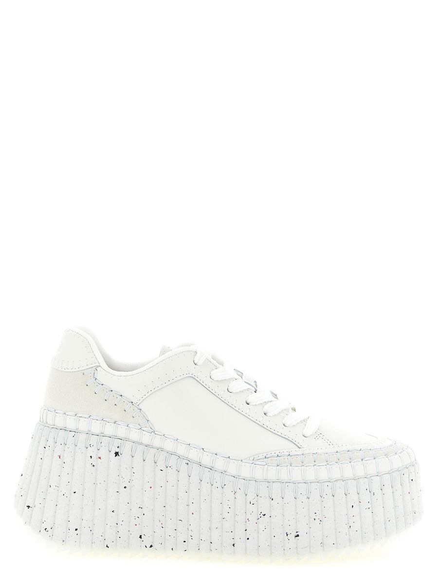 Chloé Nama Wedge Sneakers