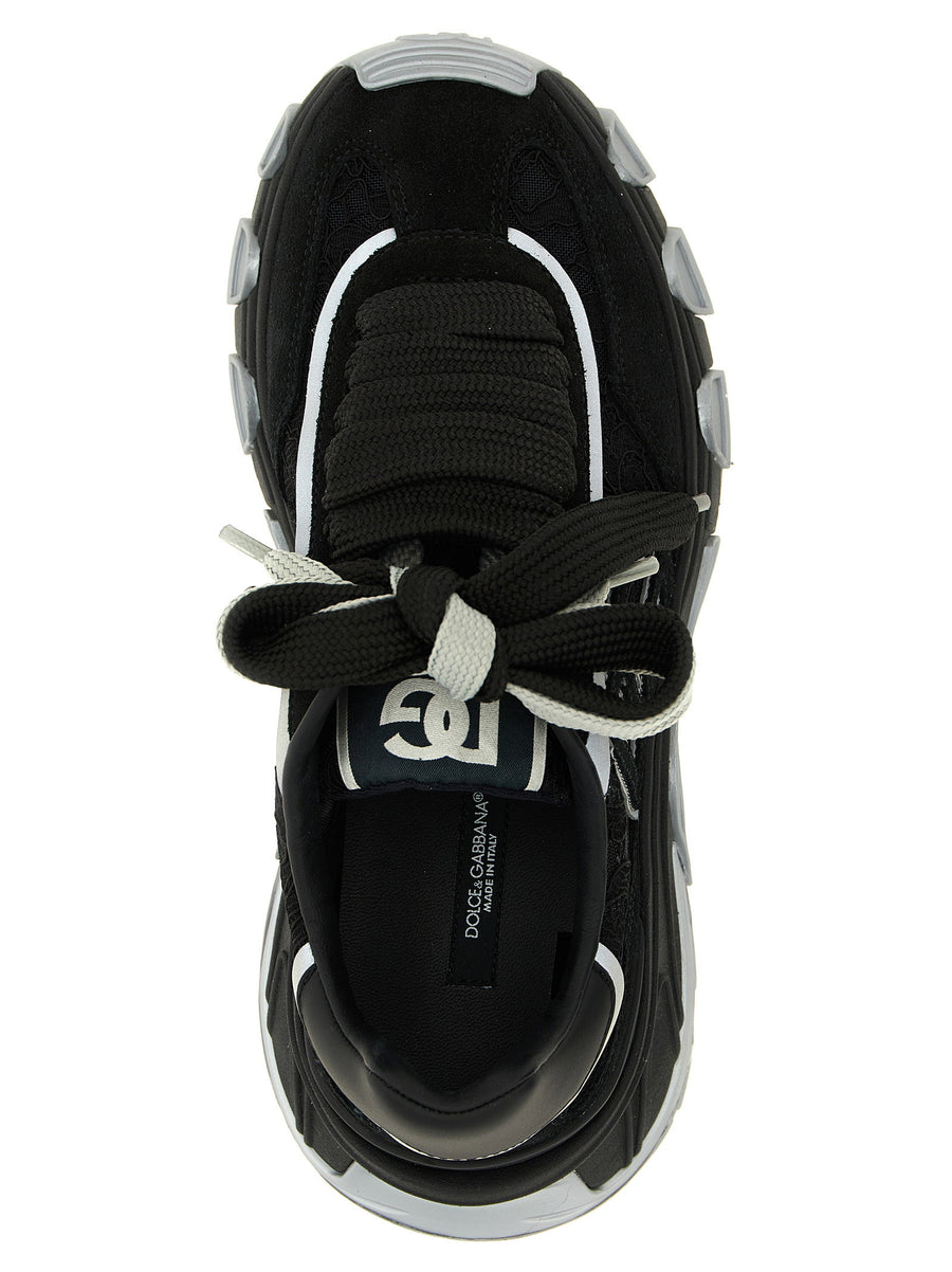Dolce and Gabbana Dg Country Road Sneakers Women Black Suede Leather