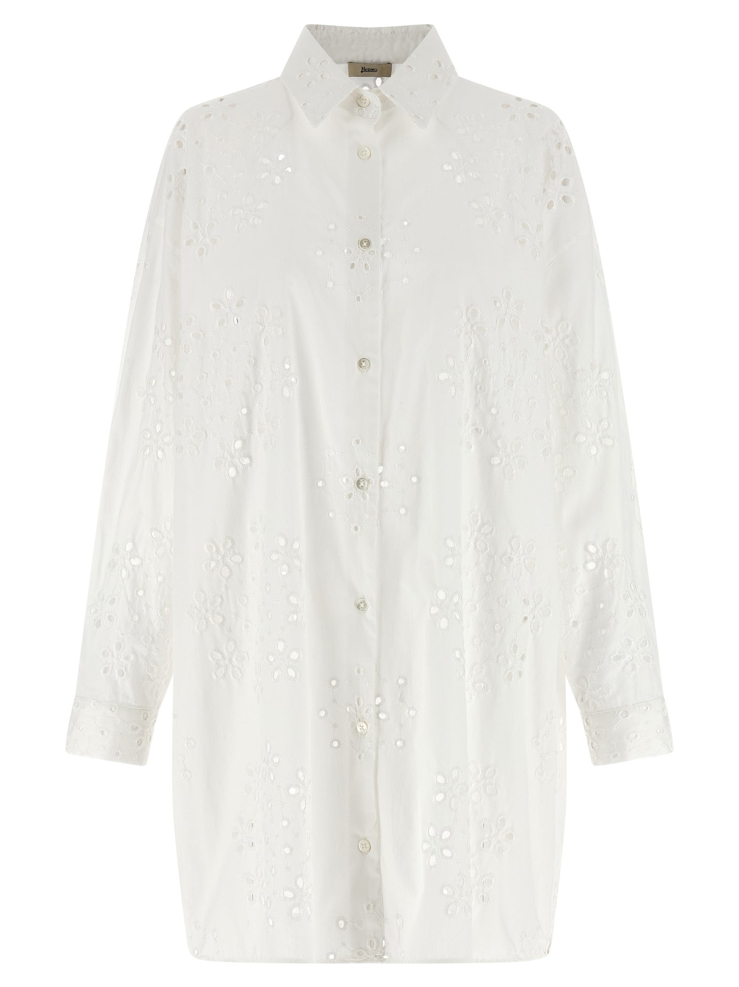 Herno Broderie Anglaise Shirt