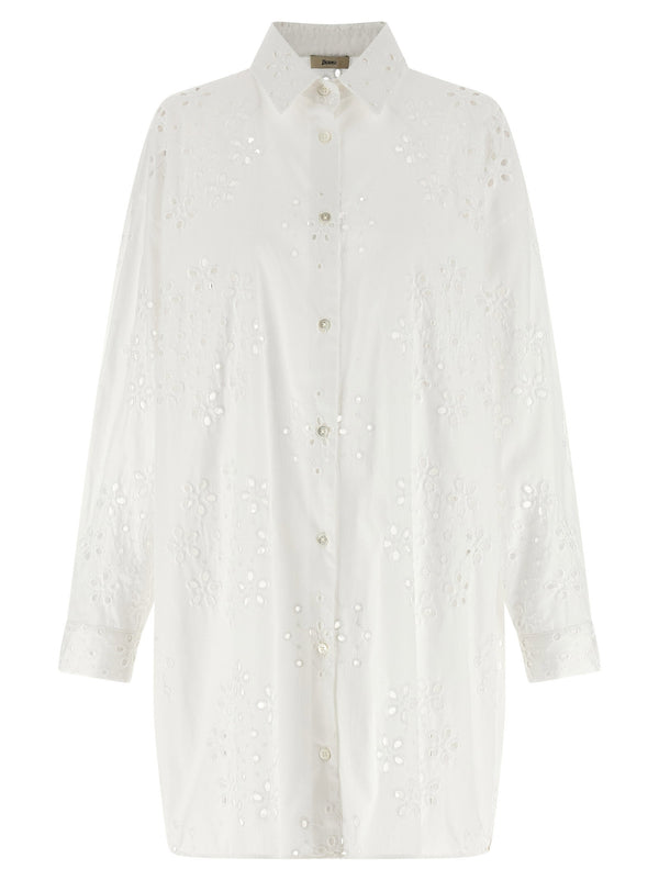 Herno Broderie Anglaise Shirt