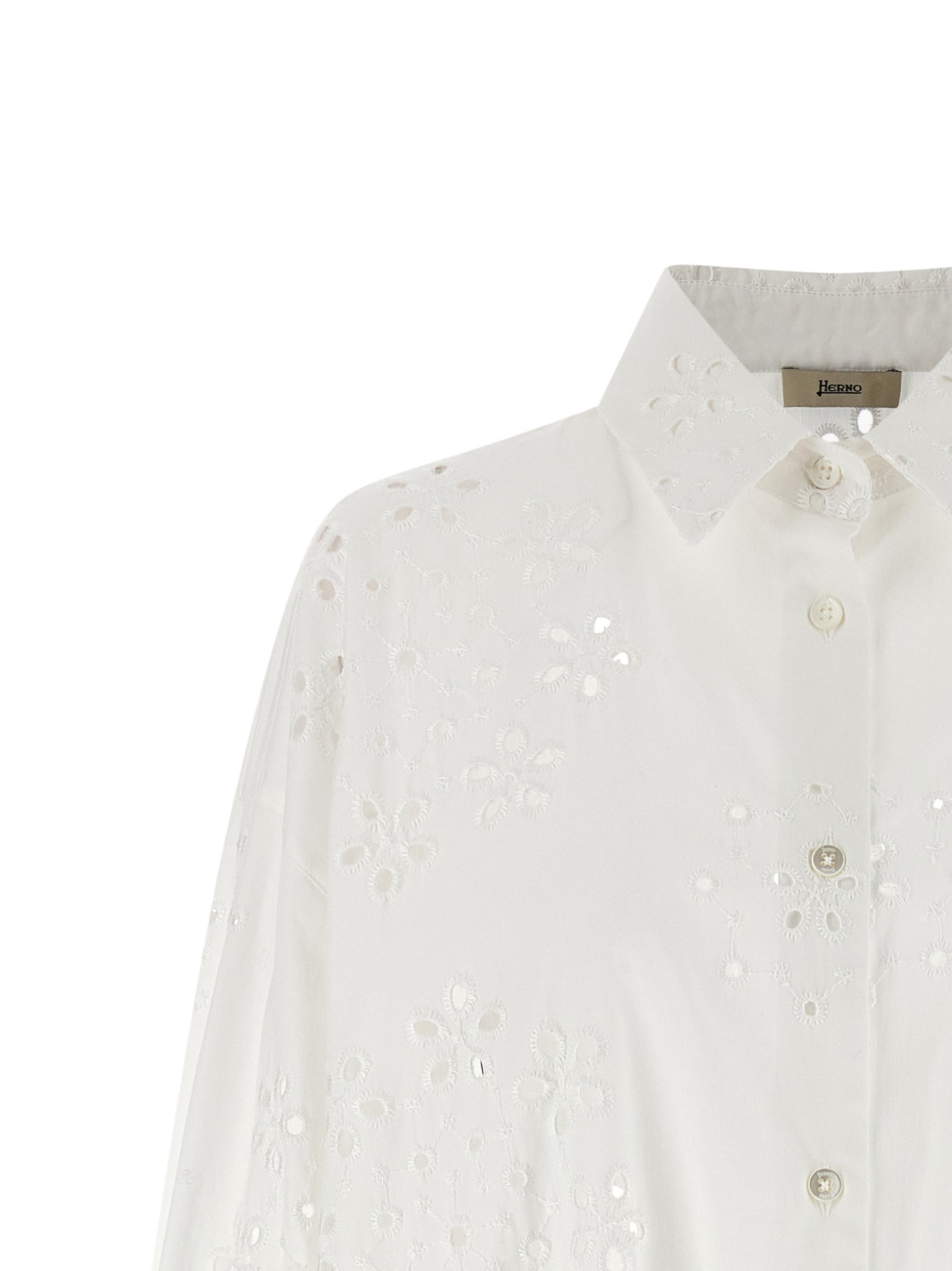 Herno Broderie Anglaise Shirt