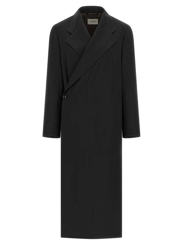 Lemaire Wool Crêpe Coat