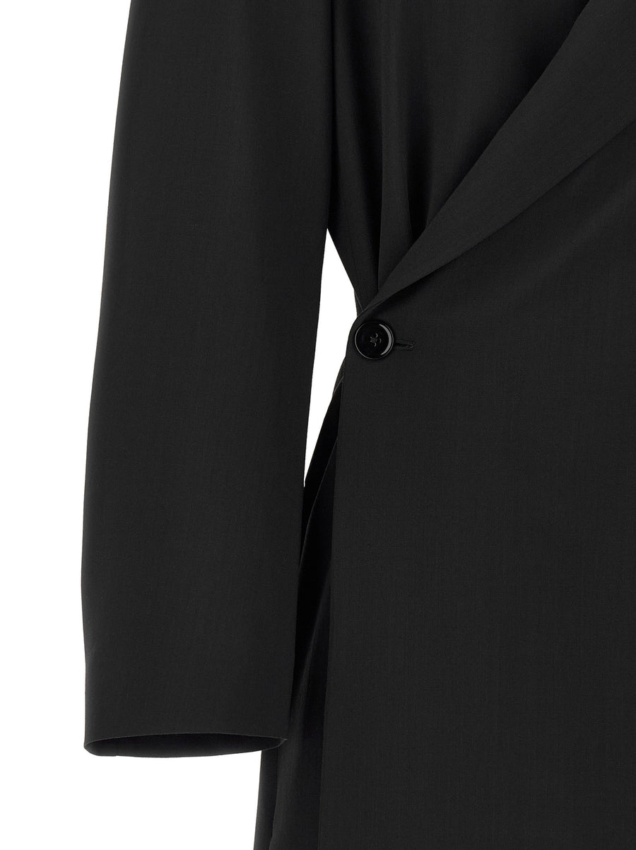 Lemaire Wool Crêpe Coat