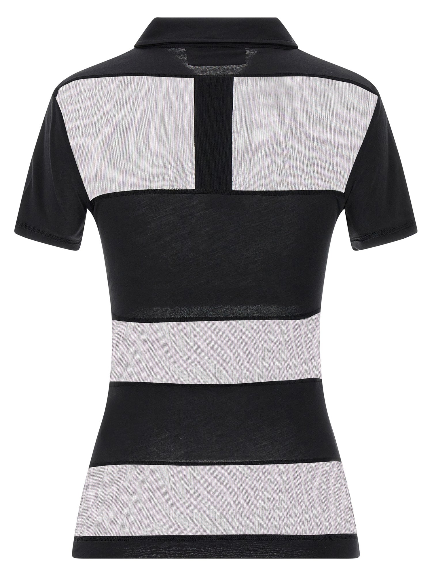 Coperni ‘sheer Striped’ Polo Shirt