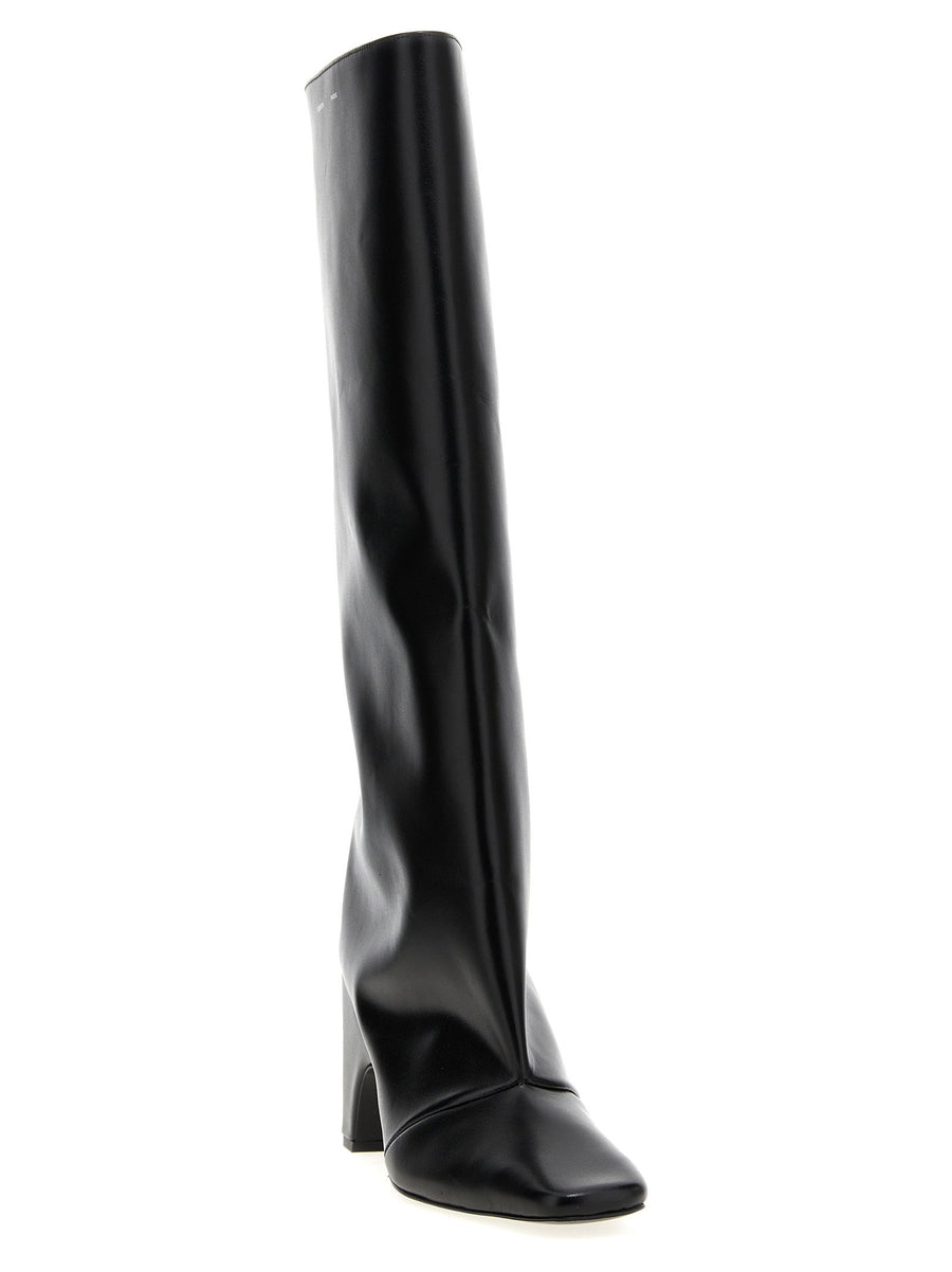 Coperni Bridge Boots Luxury Architecture Inspired Leather Squared Toe For Modern City Women