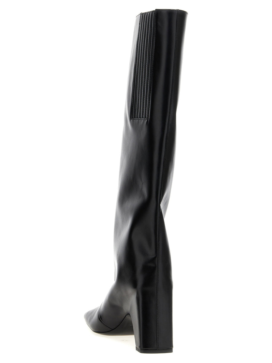 Coperni Bridge Boots Luxury Architecture Inspired Leather Squared Toe For Modern City Women