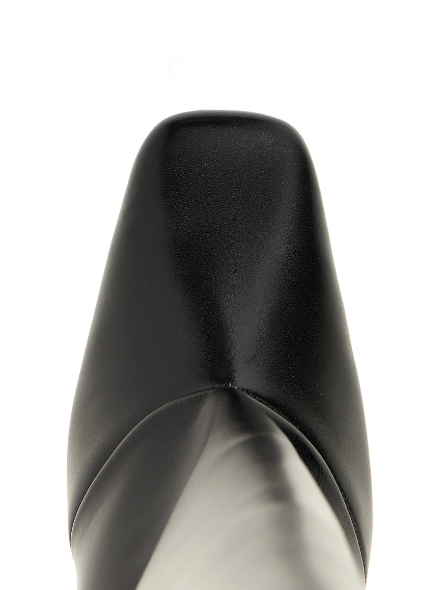 Coperni Bridge Boots Luxury Architecture Inspired Leather Squared Toe For Modern City Women