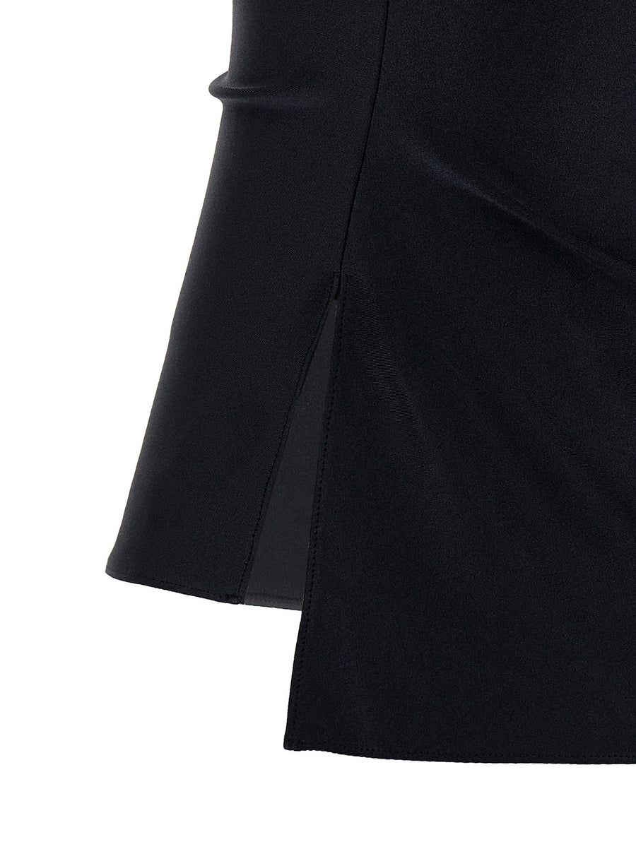 Coperni Asymmetric Flower Top For Women With Floral Motif And Sculpted Silhouette