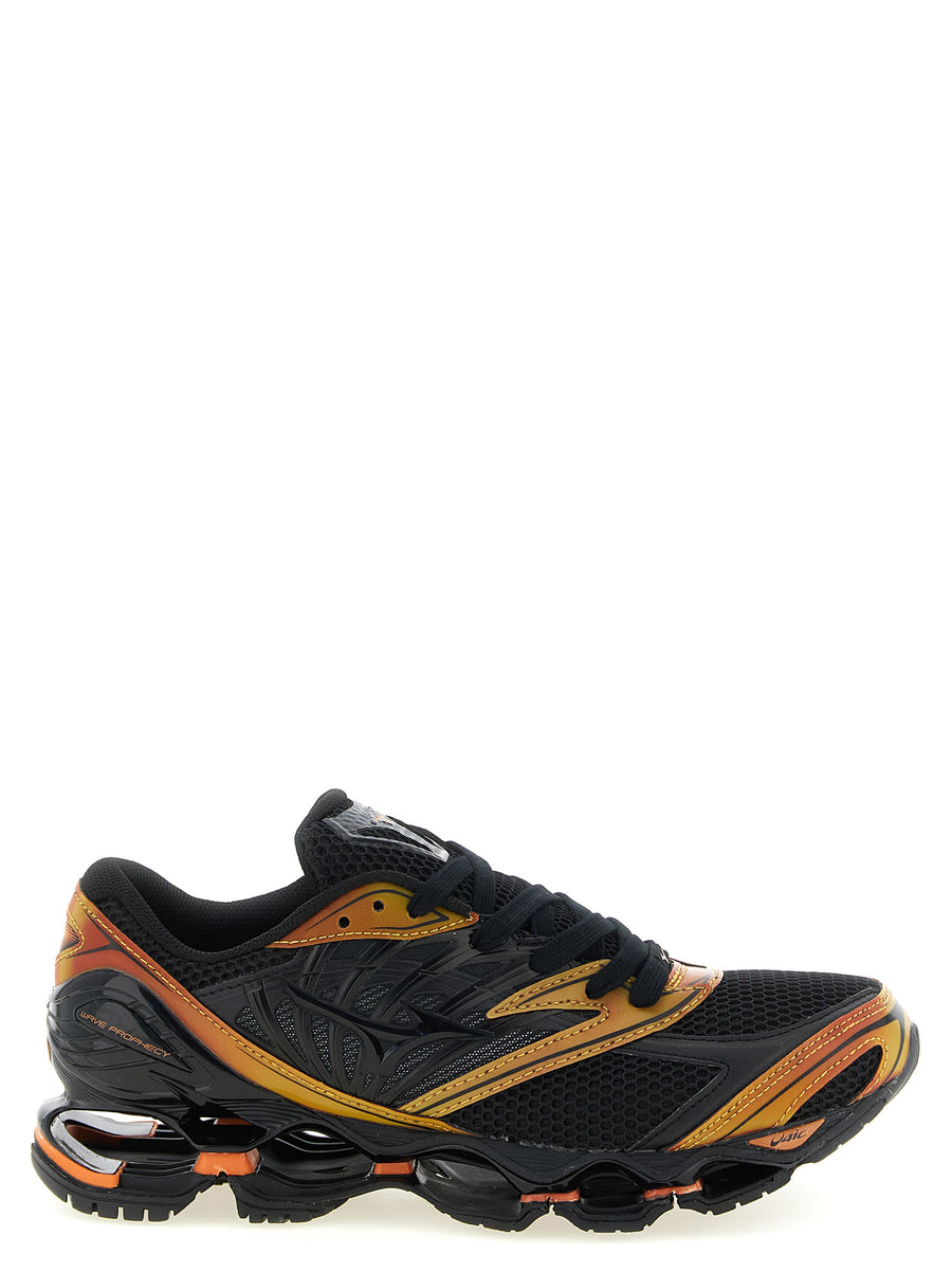 Mizuno Wave Prophecy LS Sneakers Premium Mesh Comfort With Pearlescent Inserts And Ayame Embroidery For UK Men