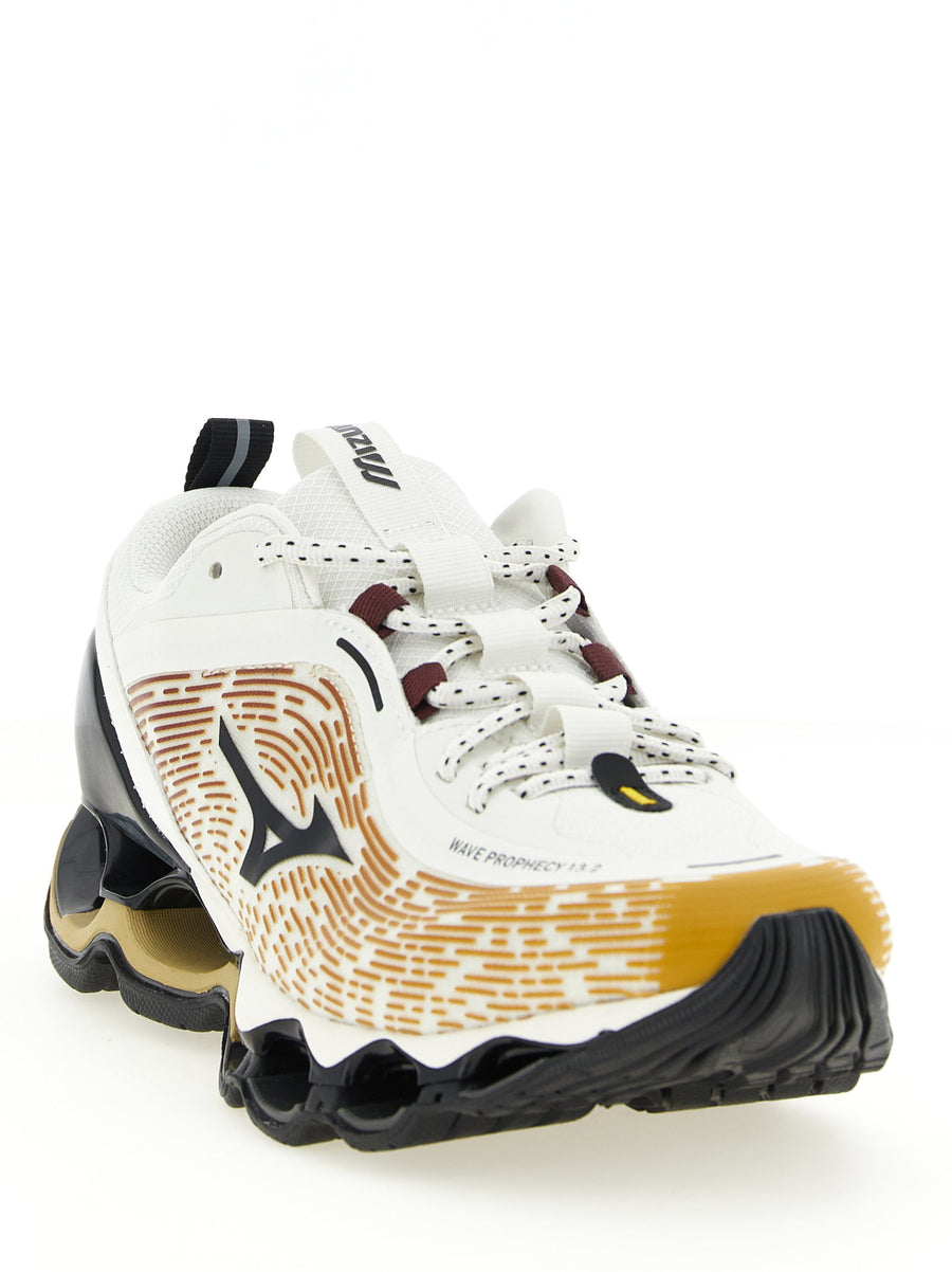 Mizuno Wave Prophecy 13.2 Gold Sneakers for Men UK
