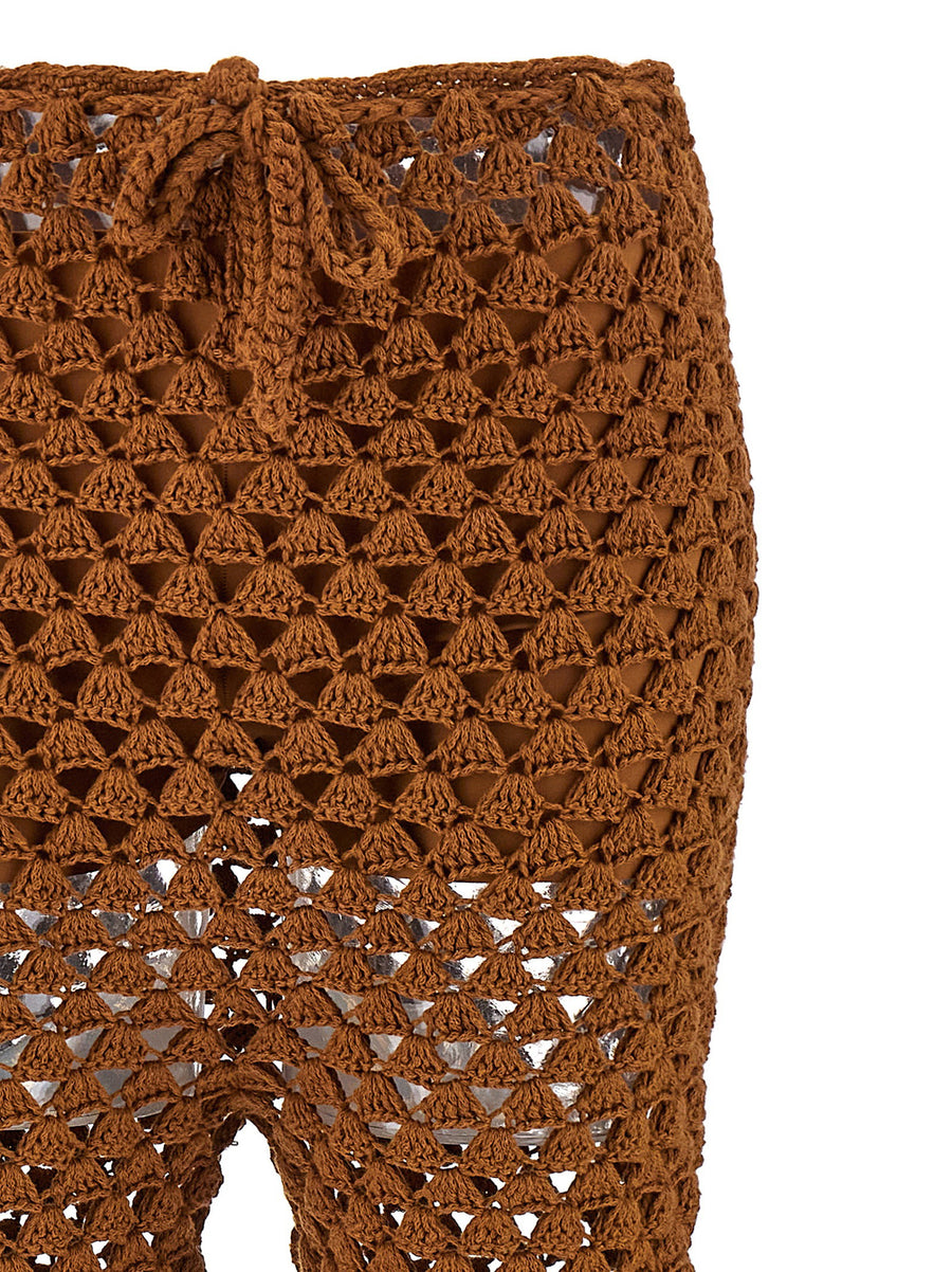 Ermanno Scervino Crochet Pants