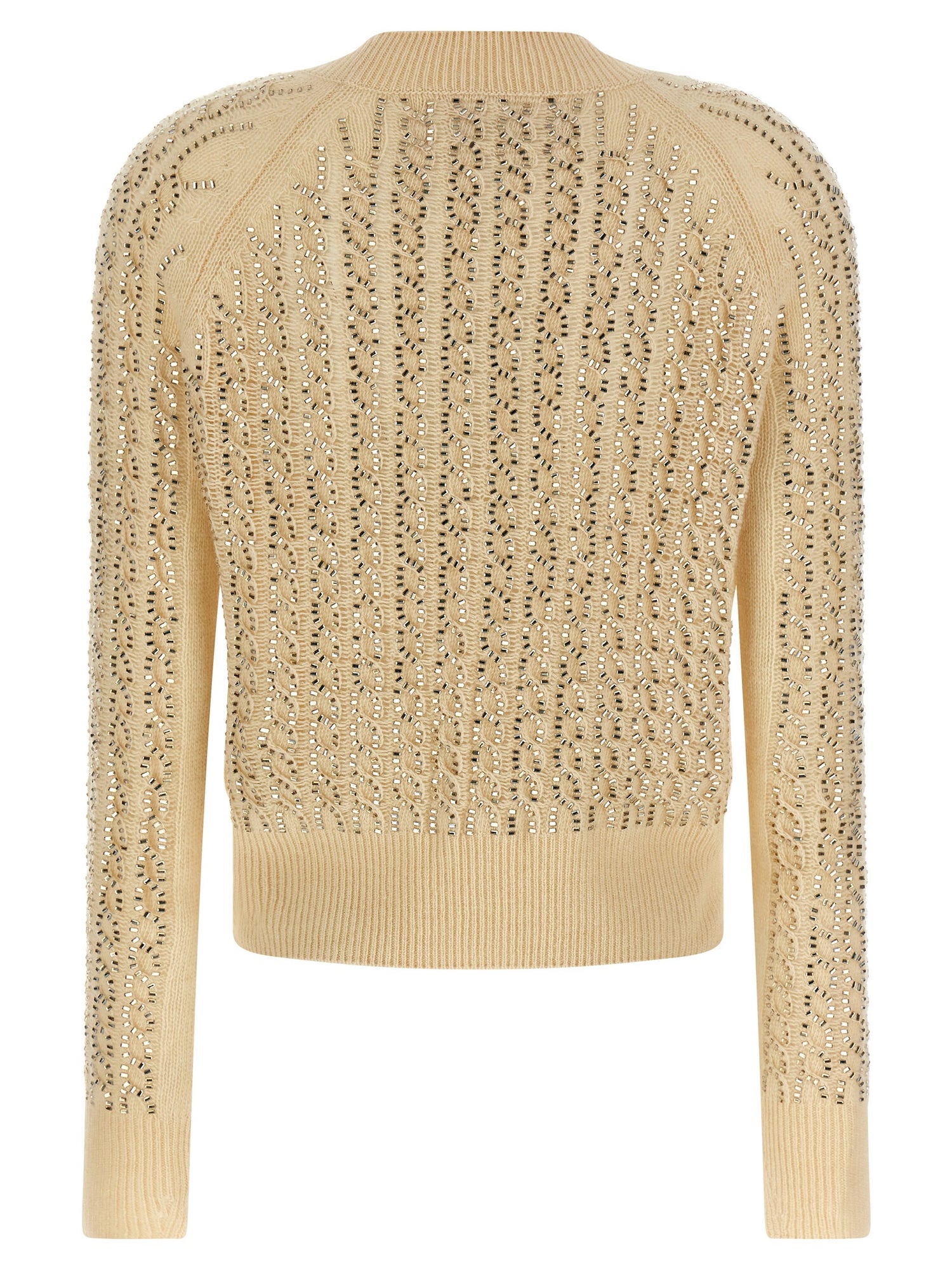 Ermanno Scervino Baguette Studded Sweater