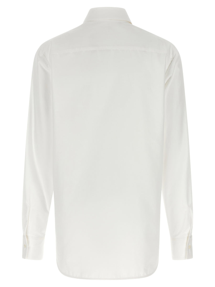 Ermanno Scervino Embroidery Cotton Shirt