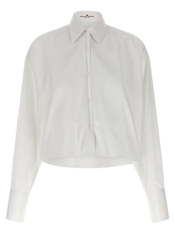 Ermanno Scervino Plastron Shirt