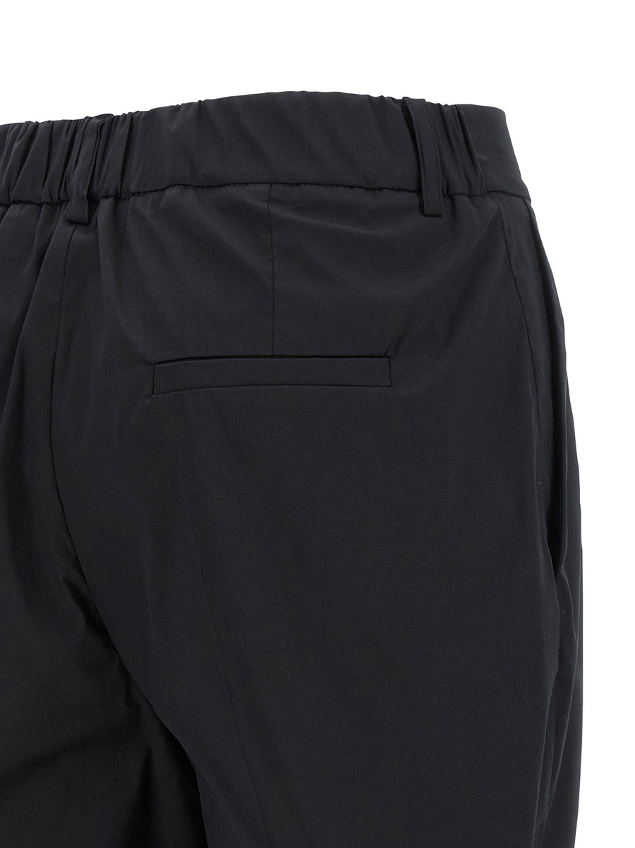 Kiton Poplin Pants For Women Luxury Stretch Cotton Tailored For Polished Everyday Workwear