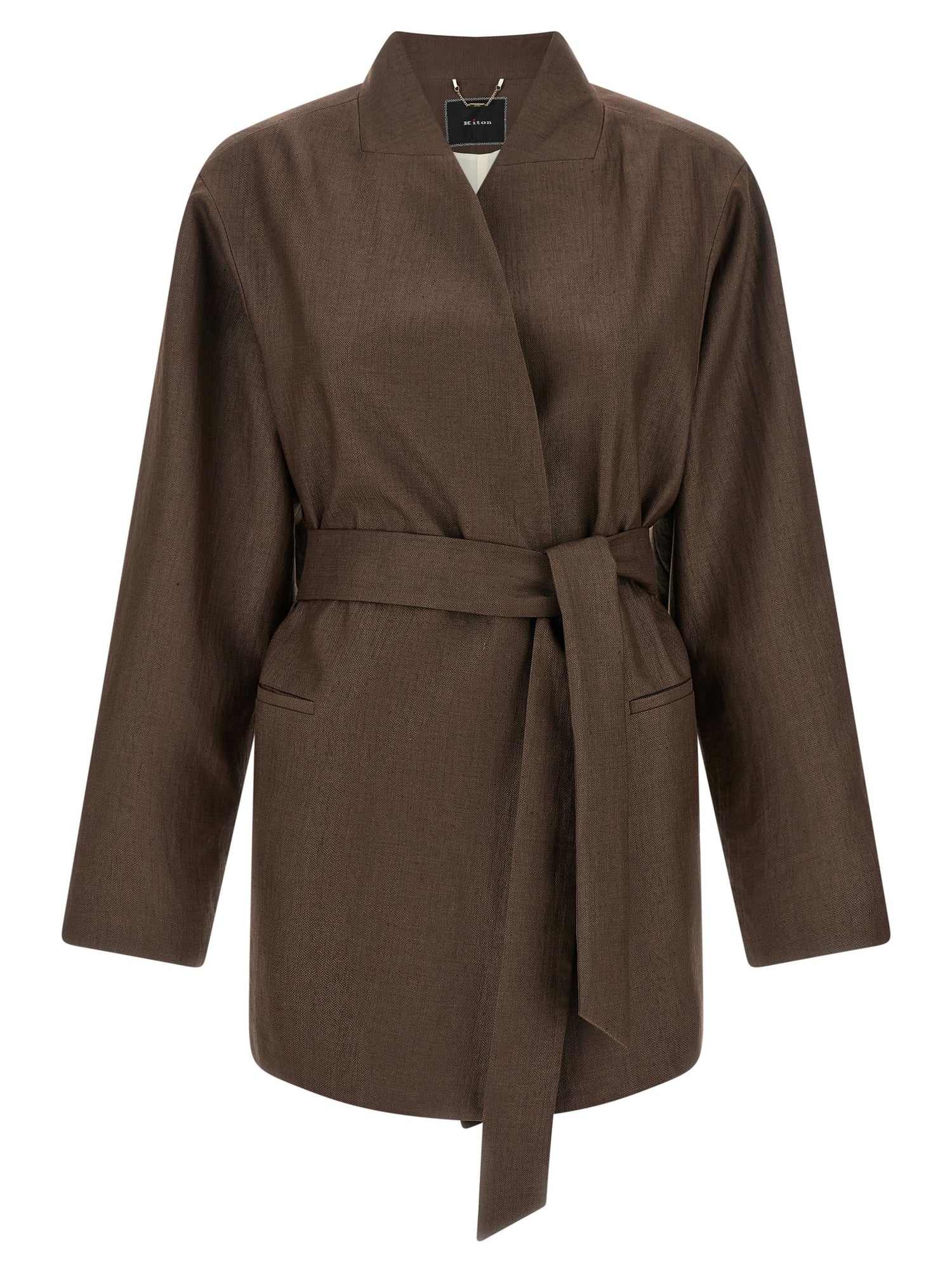 Kiton Linen Blend Blazer