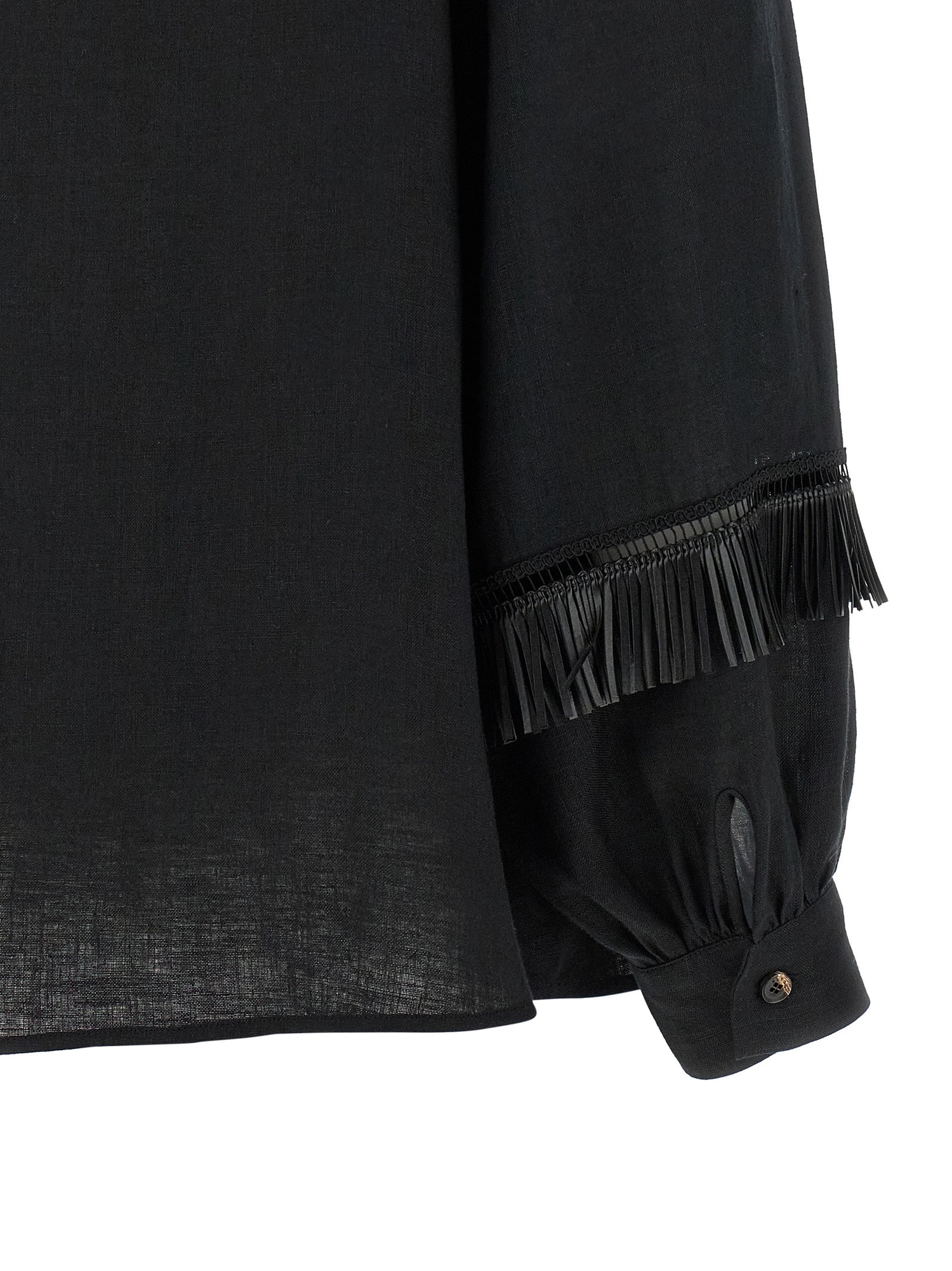Kiton Fringed Shirt