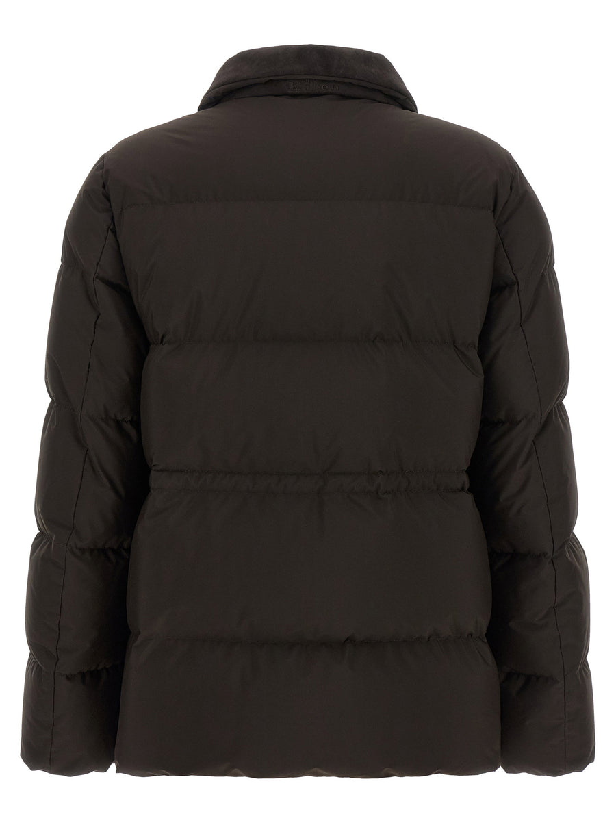 Kiton Drawstring Down Jacket