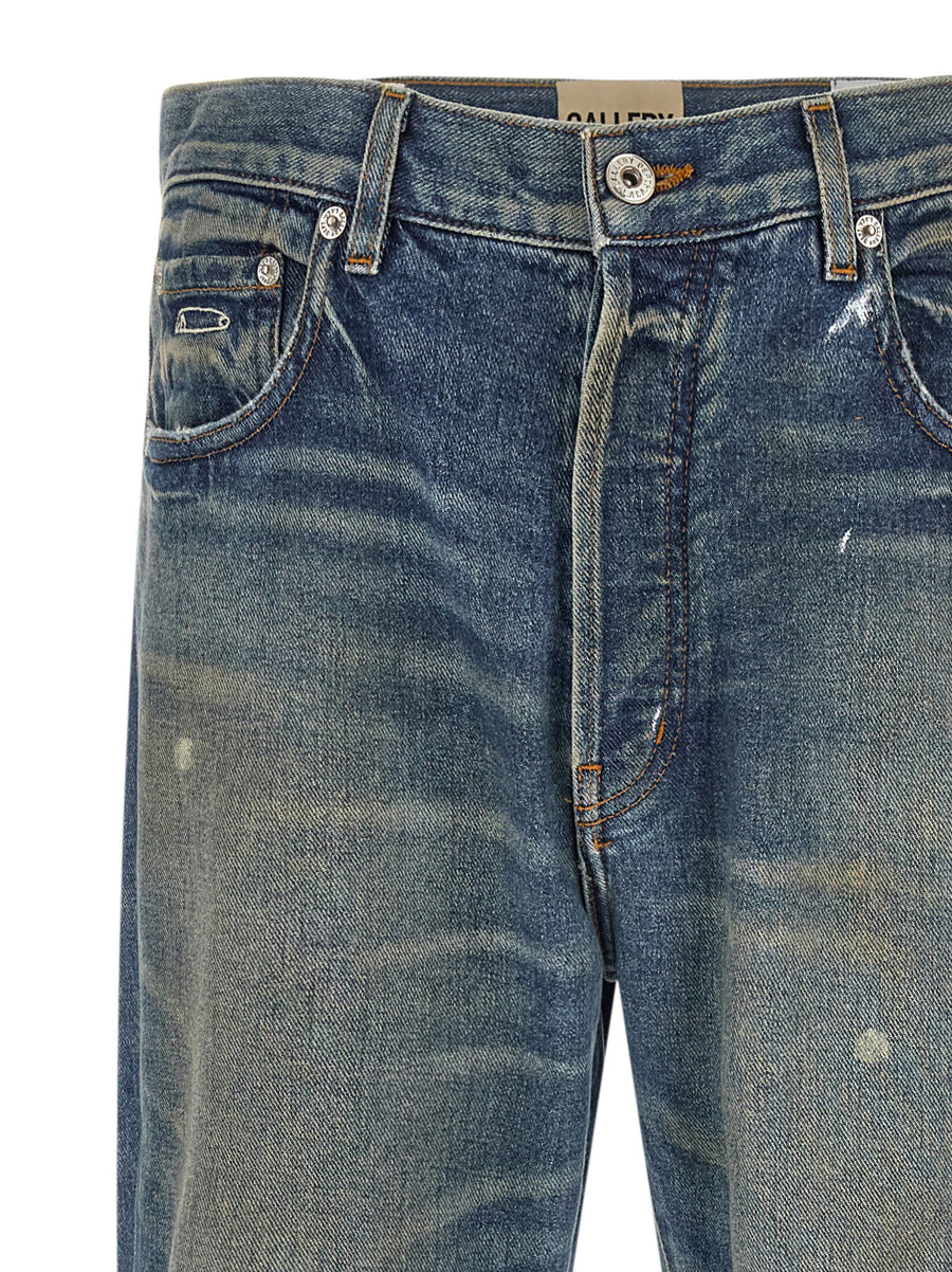 Gallery Dept Dagger Bootcut Jeans For Men Vintage Stonewashed 100 Percent Cotton Denim Edition