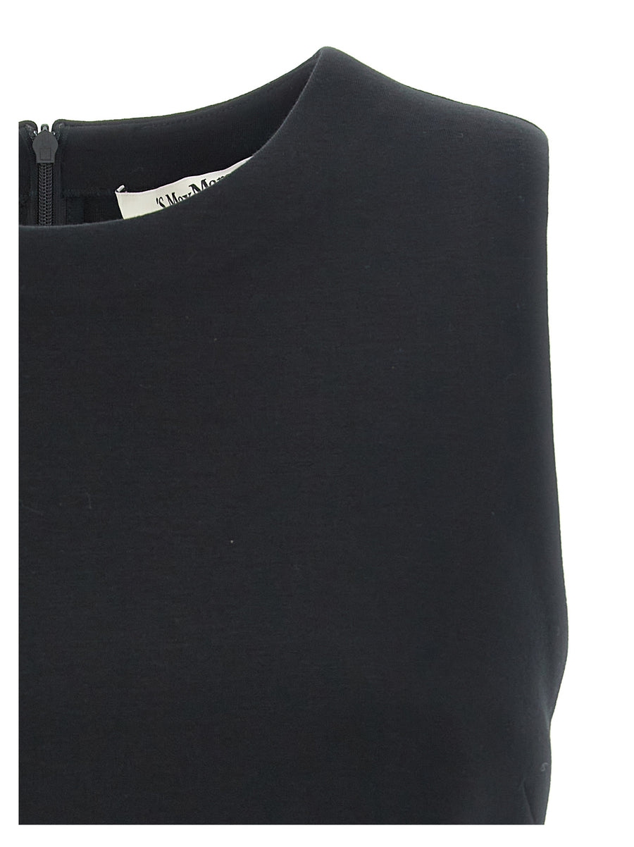Max Mara S Dazzy Cropped Top Luxurious Viscose Scuba Jersey With Elastane For Women