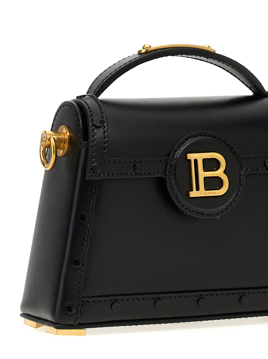 Balmain B-Buzz Dynasty Small Handbag For Women Calfskin Leather With Chain Strap Magnetic Closure Day To Night