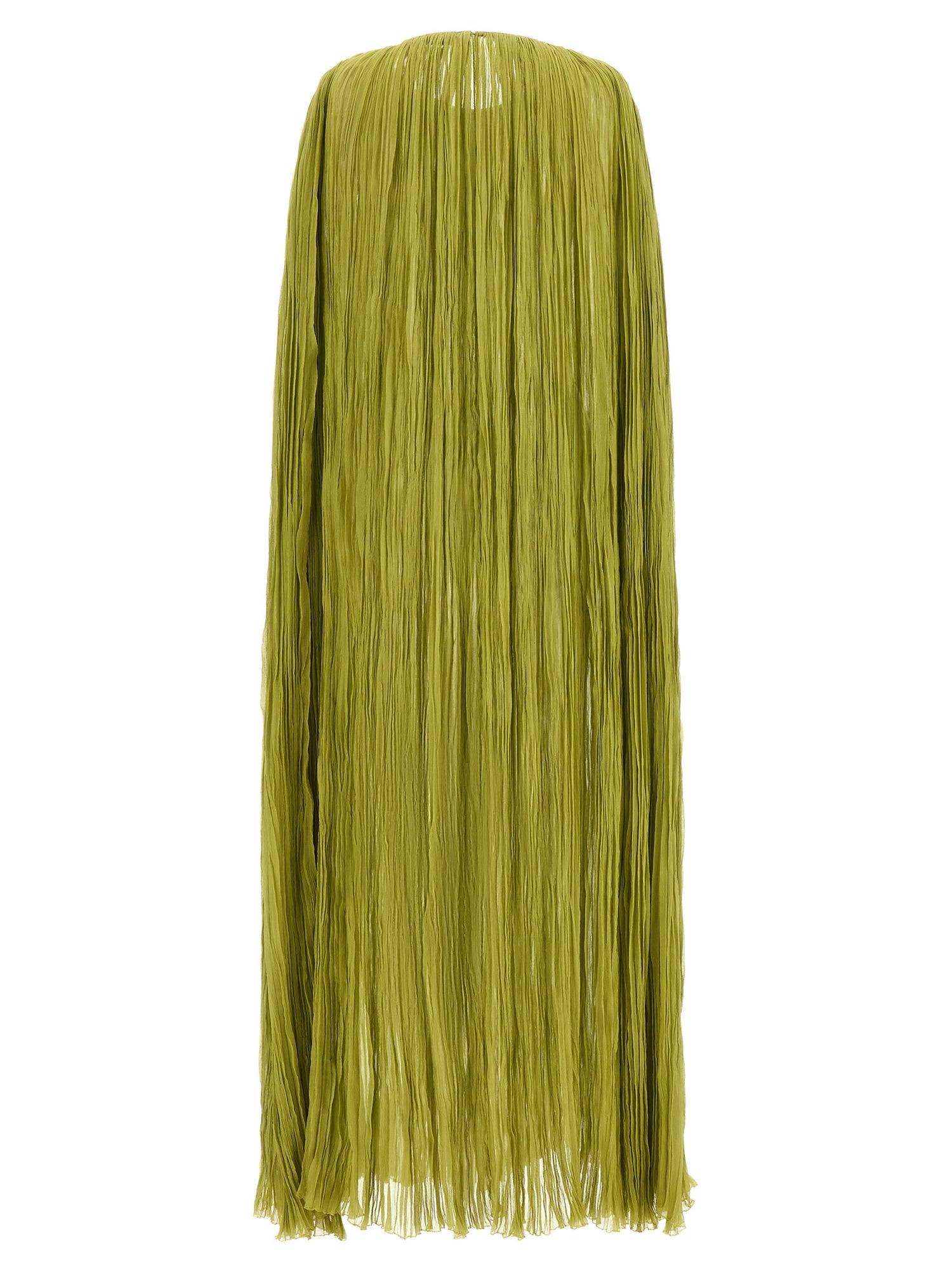Federica Bonifaci The Pleated Dress Cape Dress