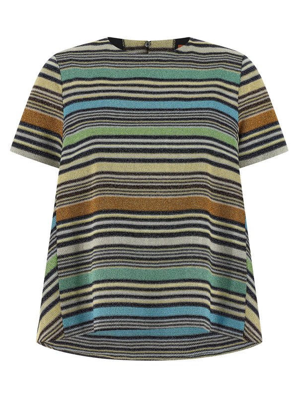 Missoni Lamé Stripes T-shirt
