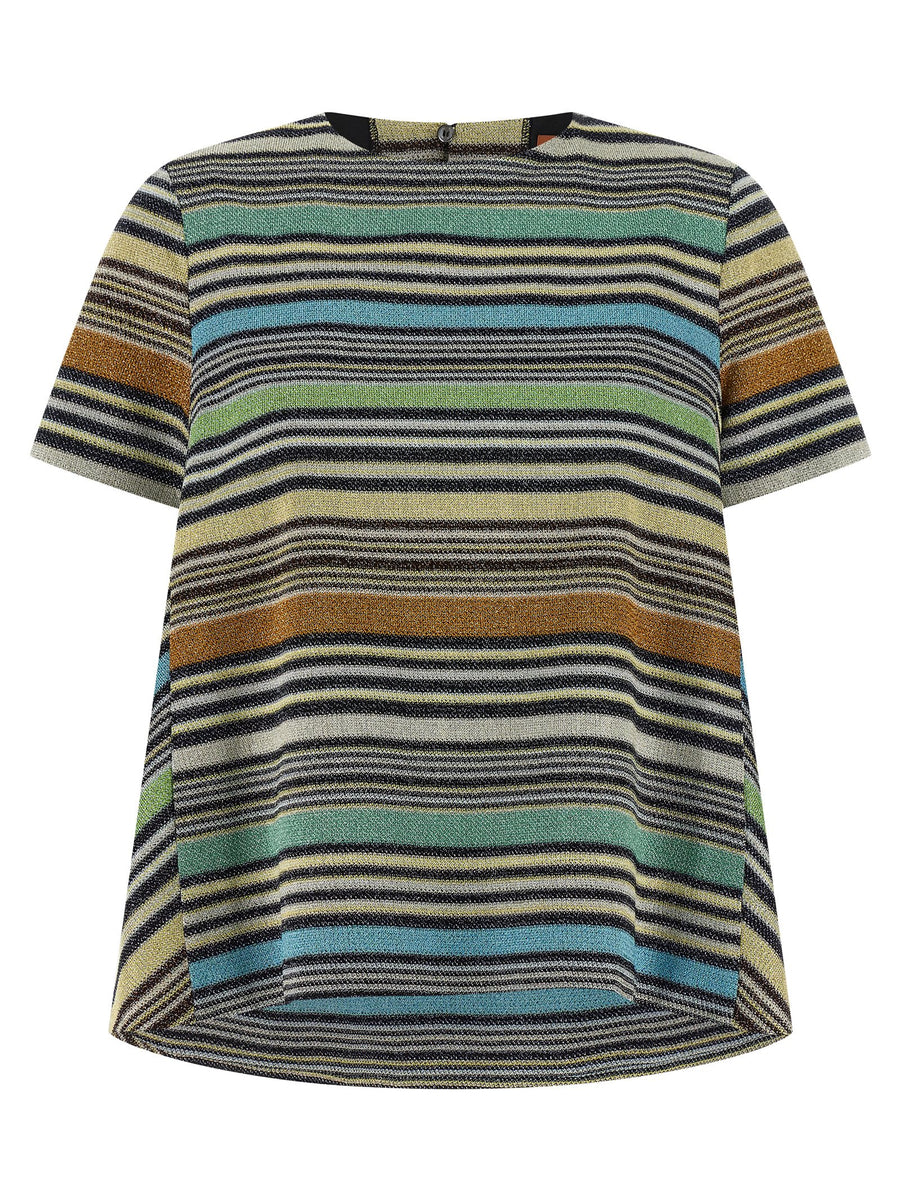 Missoni Lamé Stripes T-shirt