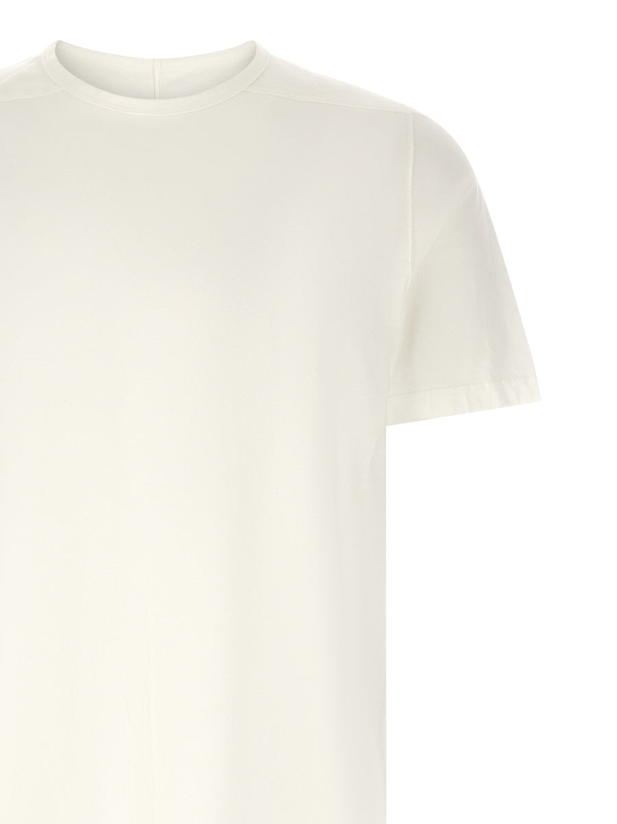 Drkshdw Level T White Organic Cotton T Shirt For Men Everyday Versatile Comfort