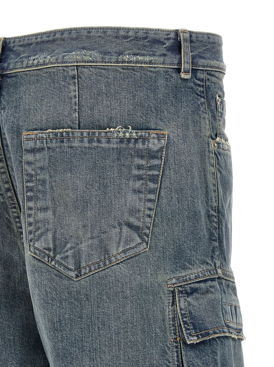 Drkshdw Double Cargo Jeans For Men With Rugged Utility And All Day Comfort All Season Style