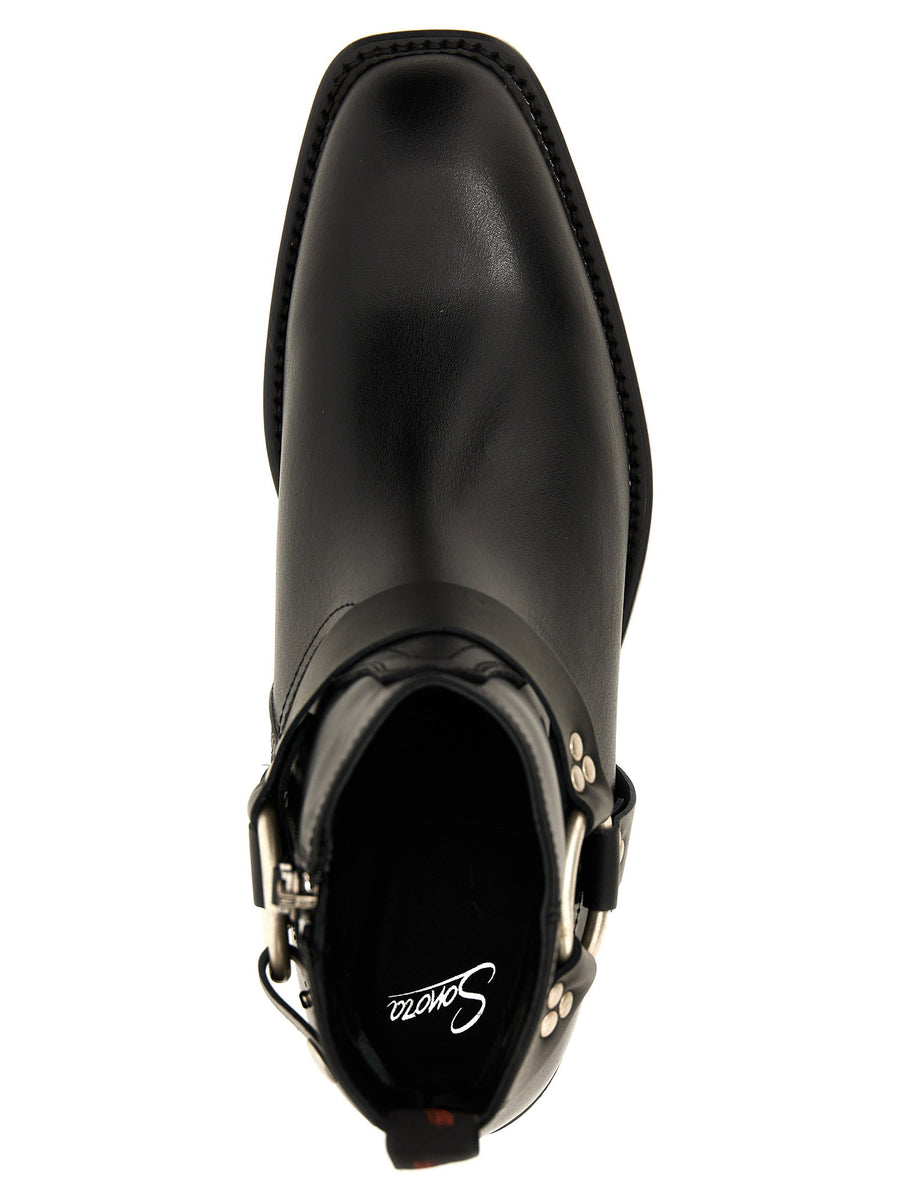 Sonora Dulce Belt Ankle Boots