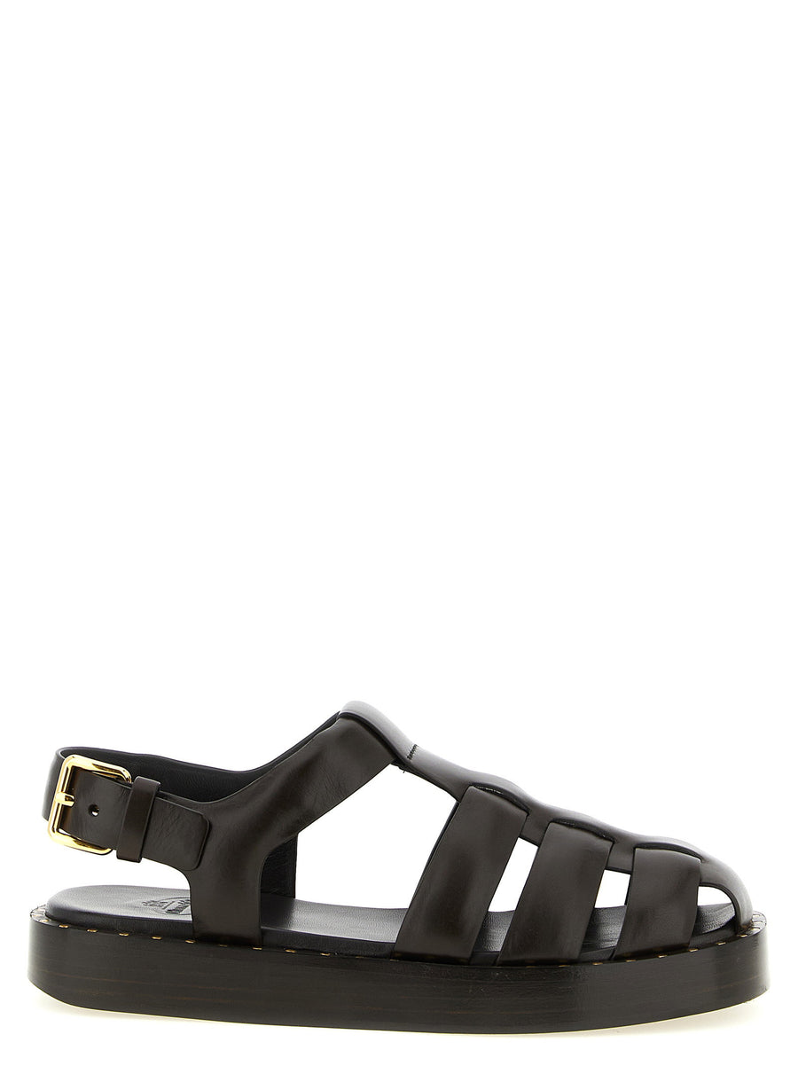 Church's Reika Leather Sandals For Women With Adjustable Strap Timeless Style All Day Comfort