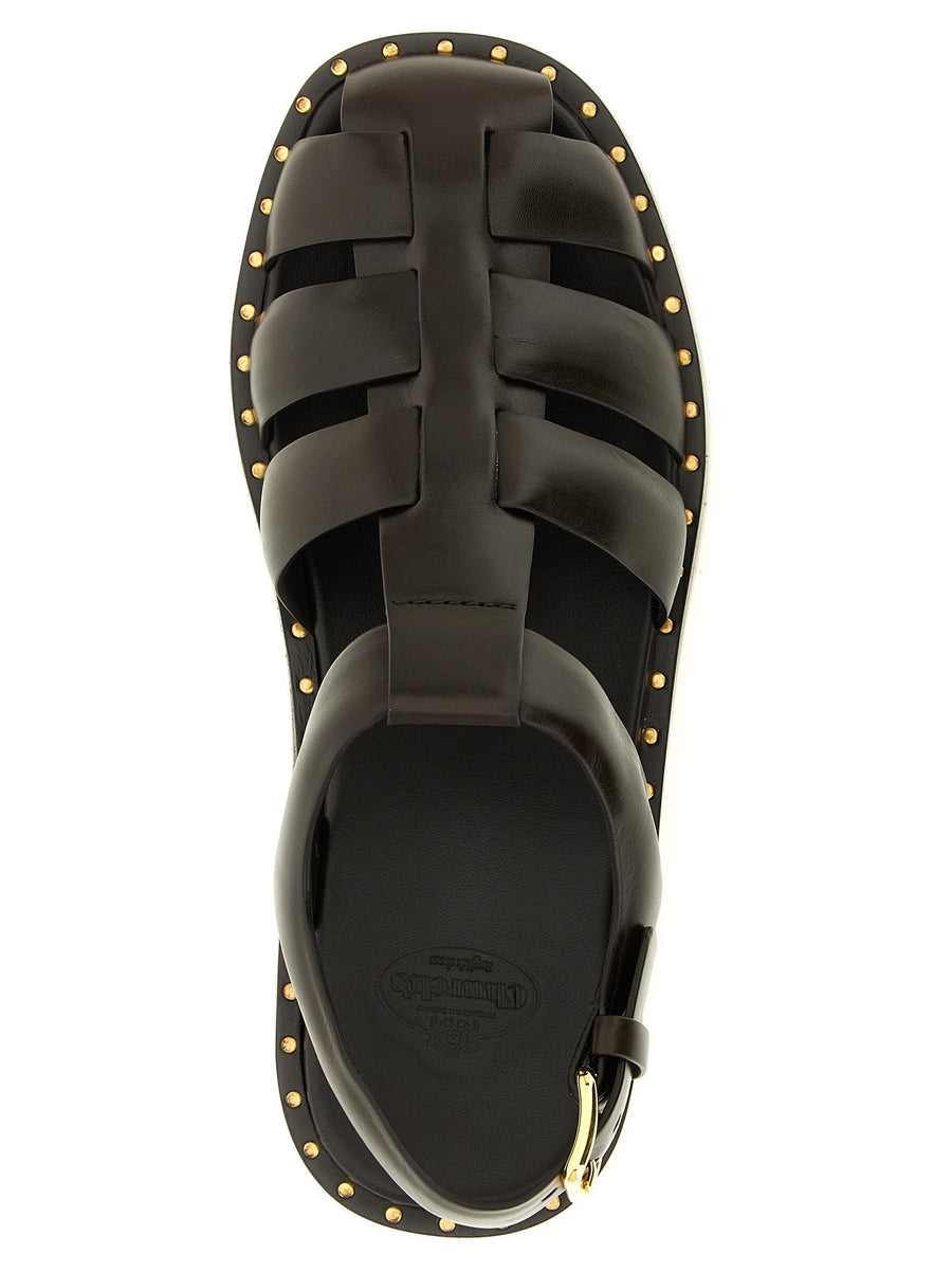 Church's Reika Leather Sandals For Women With Adjustable Strap Timeless Style All Day Comfort