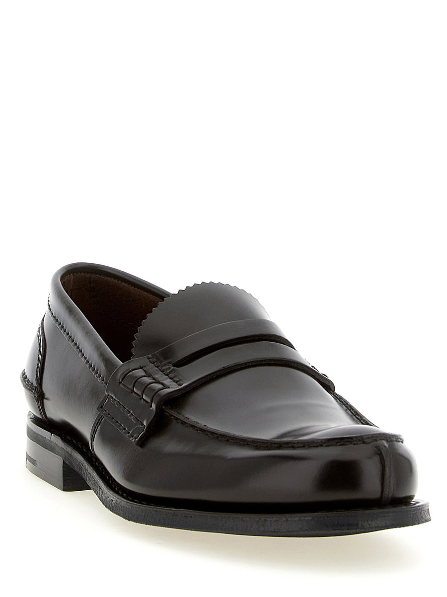 Church's Pembrey 2.0 Brown Calfskin Penny Loafers For Men