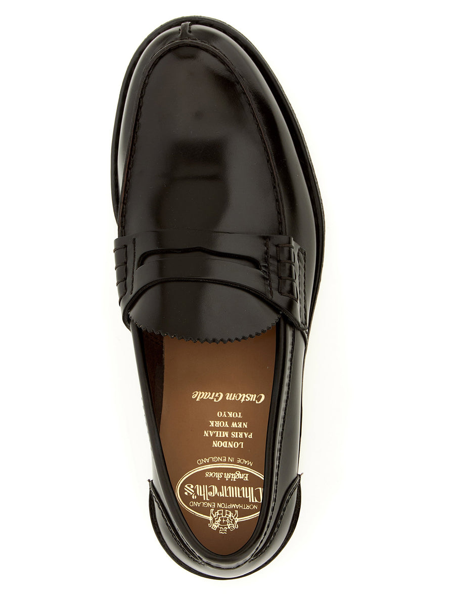 Church's Pembrey 2.0 Brown Calfskin Penny Loafers For Men
