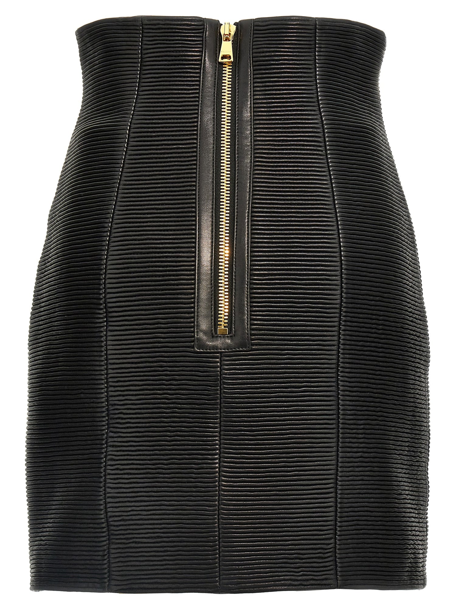 Balmain Hw Rolled Skirt
